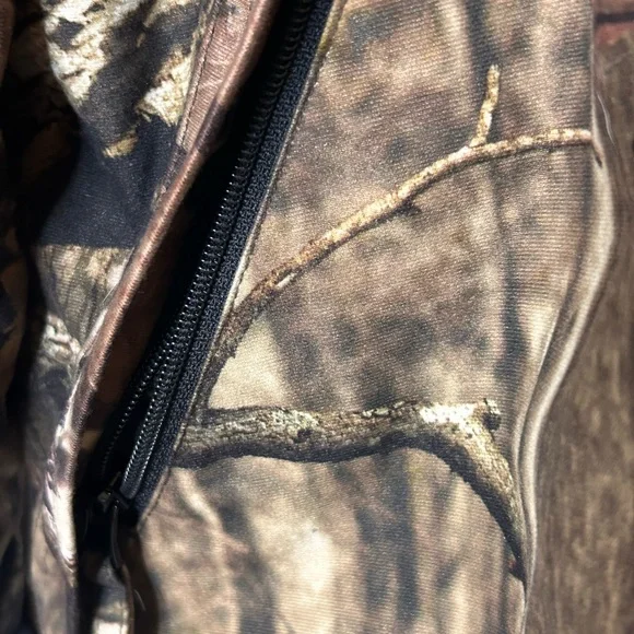 10x An American Tradition ,Woodland Brown Camo Hunting Full Zip Jacket S, New - Picture 3 of 7